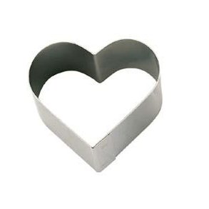 De Buyer Mini Hjerte Ring Ø 45 mm H 25 mm