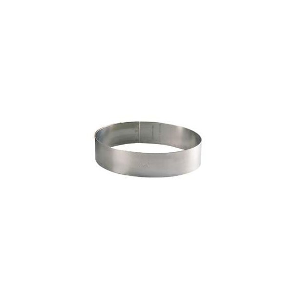 De Buyer Mini Ring Ovale 6X4X2,5 cm - Rustfrit Stl