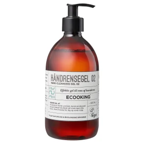 Ecooking - H�ndrensende Gel med 60% Alkohol 02 500 Ml