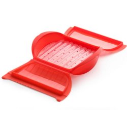 Lku Steamer / nga Case med droppskl 3-4 personer