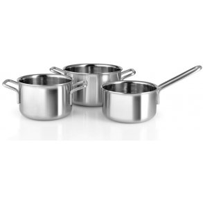 Eva Trio Grydest 3 Gryder - 1,8 L, 2,2 L, 3,6 Liter