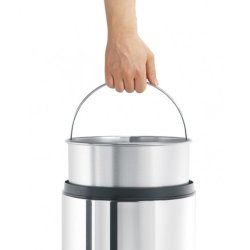Brabantia Flameguard Papirkurv 30 Liter - Blank Stl