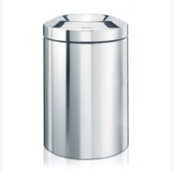 Brabantia Papirkurv Flameguard Blank St�l 7 Liter - Brandsikker - 378928
