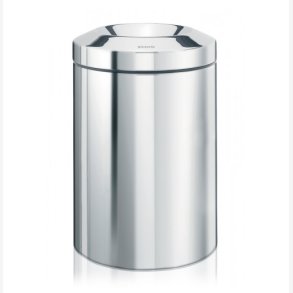 Brabantia Papirkurv Flameguard Blank St�l 7 Liter - Brandsikker - 378928