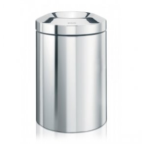 Brabantia Papirkurv Flameguard Blank Stål 7 Liter - Brandsikker - 378928