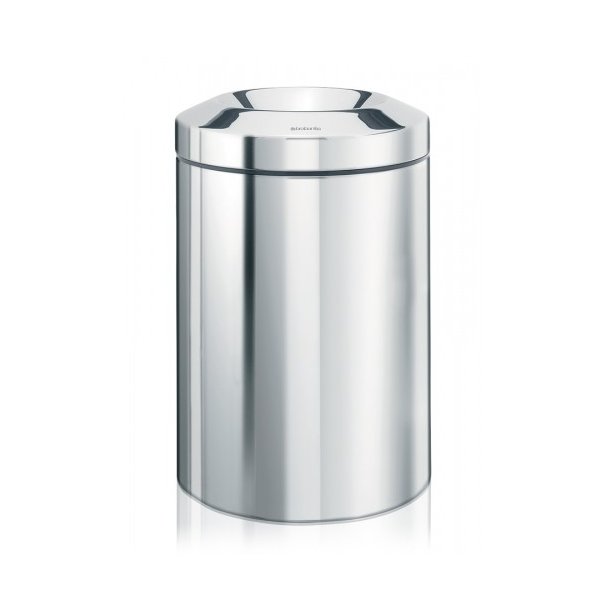 Brabantia Flame Guard Trash 7 liter - Blank Steel