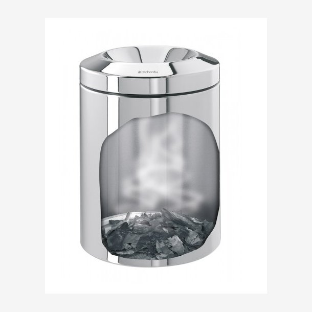 Brabantia Papirkurv Flameguard Blank St�l 7 Liter - Brandsikker - 378928