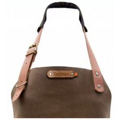 Xapron Kansas Lderforklde lang model Rust - L 74 cm B 60 cm