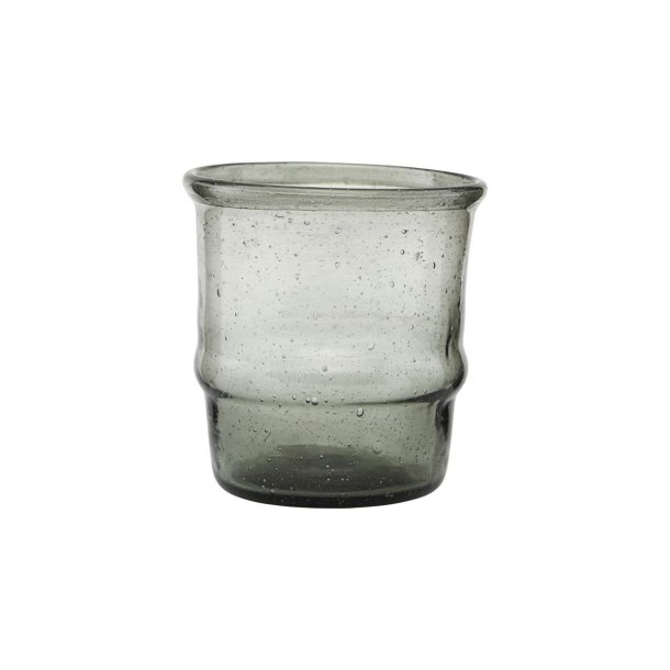House Doctor Fyrfadsstage / Vandglas "Jeema" Gr� H:7,5