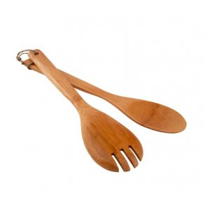 Galzone Salatbestik - Brun Bambus