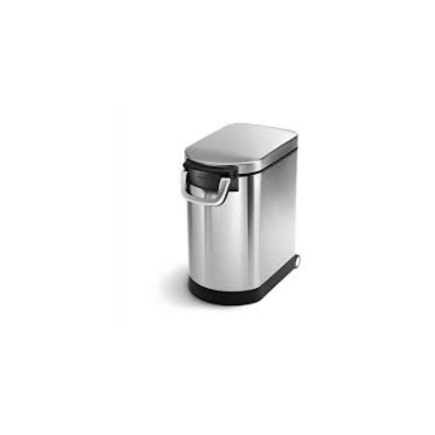 Simplehuman Profilpedalspand 10L, Enkelt Rum, Brstet Rustfrit Stl