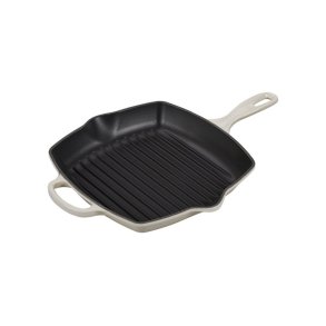 Le Creuset Kvadratisk Grillpande 26 X 26 cm Meringue