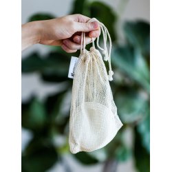 Grums Genanvendelige Bomuld Rondeller (7 stk. + vaskepose)