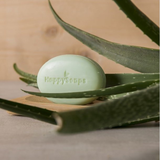 HappySoaps - Ansigtssbebar med Aloe Vera 70gr