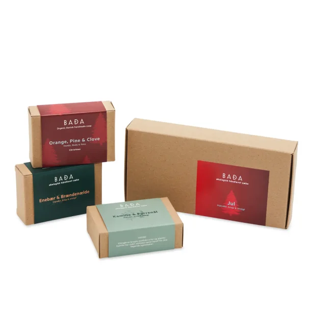 Bada Julegaveske Sbe Hnder, Krop &amp; Ansigt 3 x 100 g