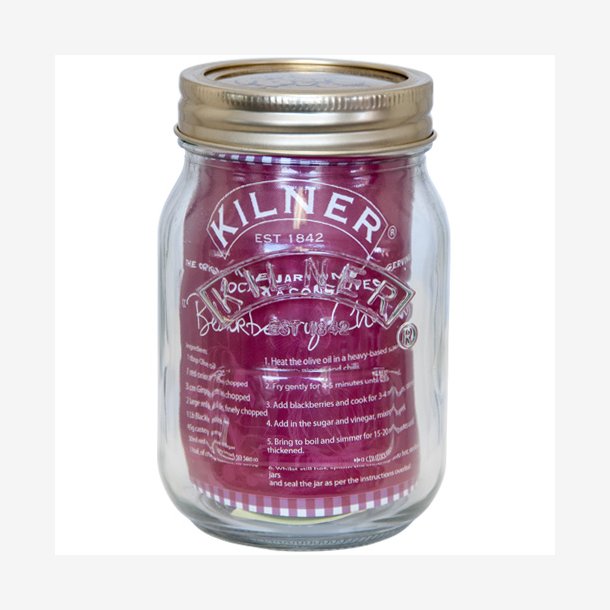 Kilner Sylteglas 0,5 Liter - Rund