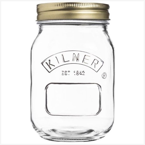 Kilner Sylteglas 0,5 Liter - Rund