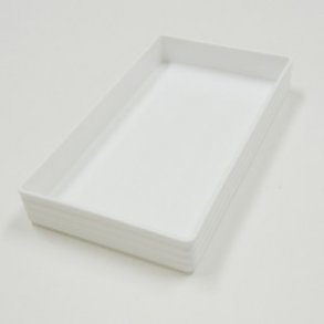 Kokubo Bakke Til Skuffe - Hvid