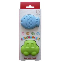 Kokubo ggeform 2 stk. Fisk / Bil