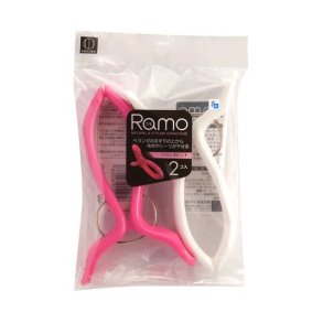 Kokubo Ramo Gigant Tjklemme - 2 stk Pink / Hvid