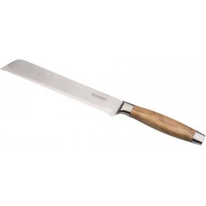 Le Creuset Brdkniv med Hndtag i Oliventr - 20 cm