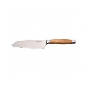 Le Creuset Santokukniv Med oliventrsskaft 18 cm Olive wood 