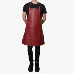 Dutchdeluxes BBQ Style Forklde 100% Lder Rubinrd
