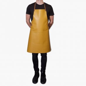 Dutchdeluxes BBQ Style Forklde 100% Lder Gul Ocher