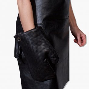 Dutchdeluxes Ultimate Ovnhandske 100% Leather Perfo Black