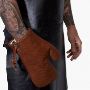 Dutchdeluxes Ultimate Ovnhandske 100% Lder Perfo Brown