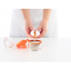 Lku ggepocherer orange, 2 stk.