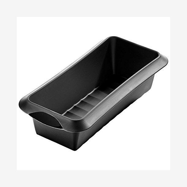 L�ku� Aflang bageform 24 cm sort Classic
