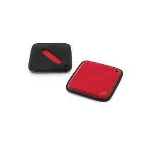 Lku Grydelap rd i silikone og neopren