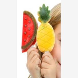L�ku� Ispindeform tropical frugt (2x2) 4-pak