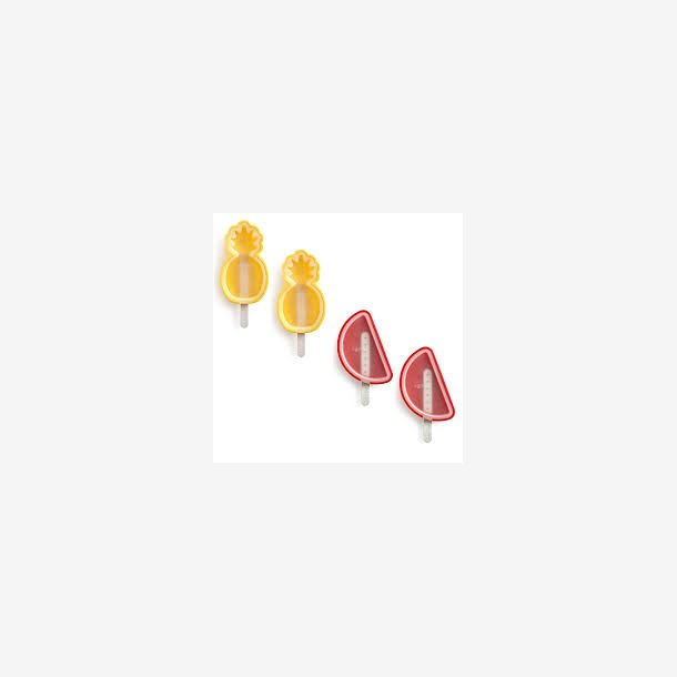 L�ku� Ispindeform tropical frugt (2x2) 4-pak