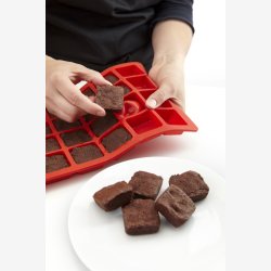 L&eacute;ku&eacute; Mini-brownieform t/24 stk.