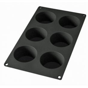 Lékué Muffinform t/6 stk sort Gourmet