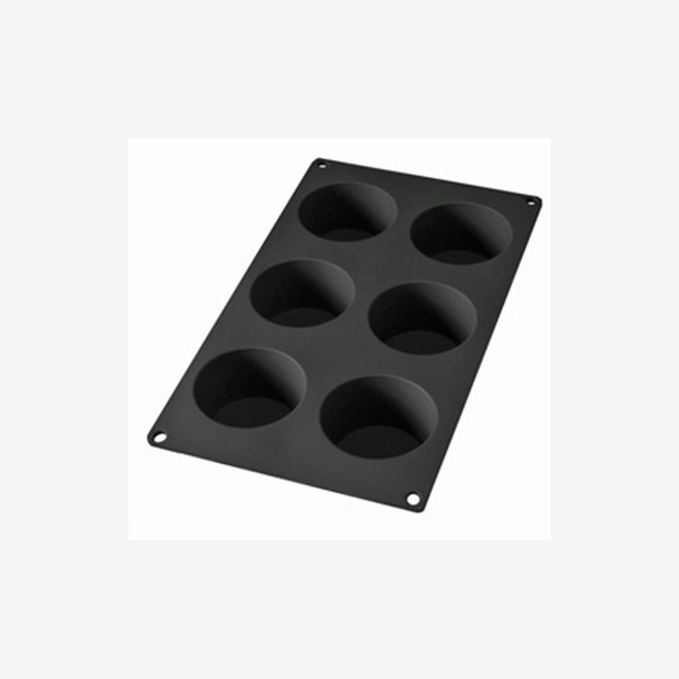 L�ku� Muffinform t/6 stk sort Gourmet