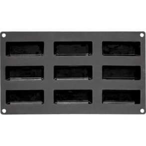 L�ku� Mini rugbr�dform Til 9 Rugbr�d - Sort