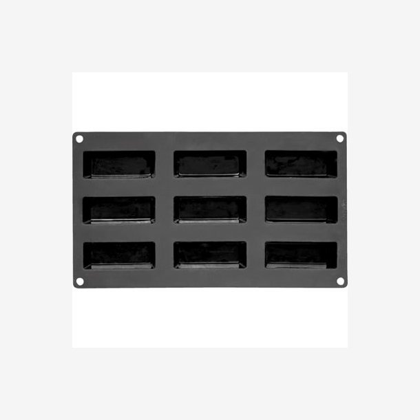 L�ku� Mini rugbr�dform Til 9 Rugbr�d - Sort