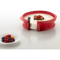 L&eacute;ku&eacute; Springform 23 cm rd m/keramisk bund