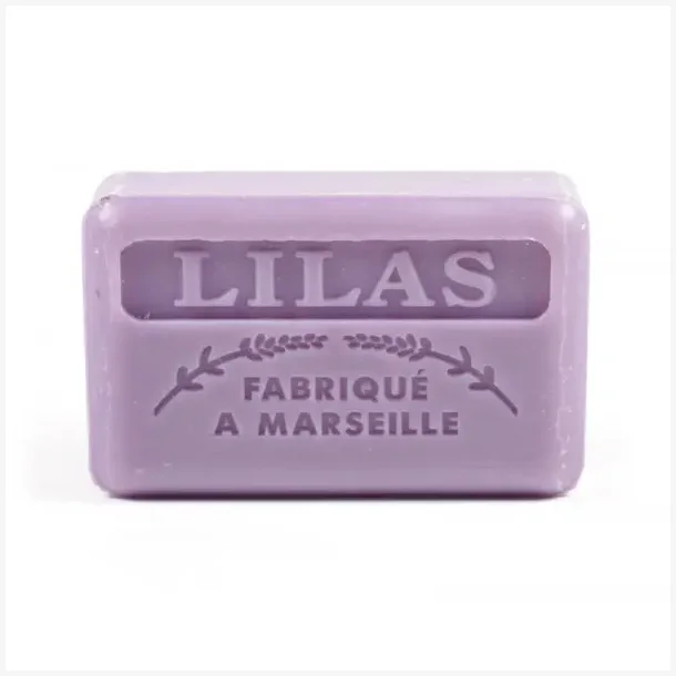 Savon Marseillaise - Fransk S�bebar H�nd/Krop - Lilas (125 g)