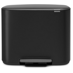 Brabantia Bo Pedalspand - Mat sort - 36 ltr.