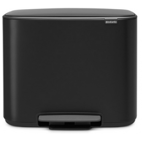 Brabantia Bo Pedalspand - Mat sort - 36 ltr.