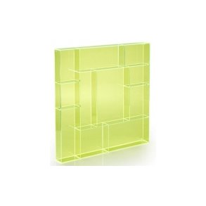 Neon Living Fox Box Square Sættekasse - Gul