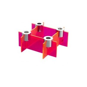 Neon Living High Lighz Lysestage - Pink