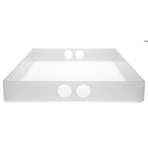neon LIVING Tray - Lille Bakke - Hvid