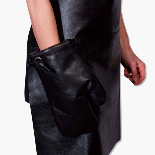 Dutchdeluxes Ultimate Ovnhandske 100% Lder Classic Black