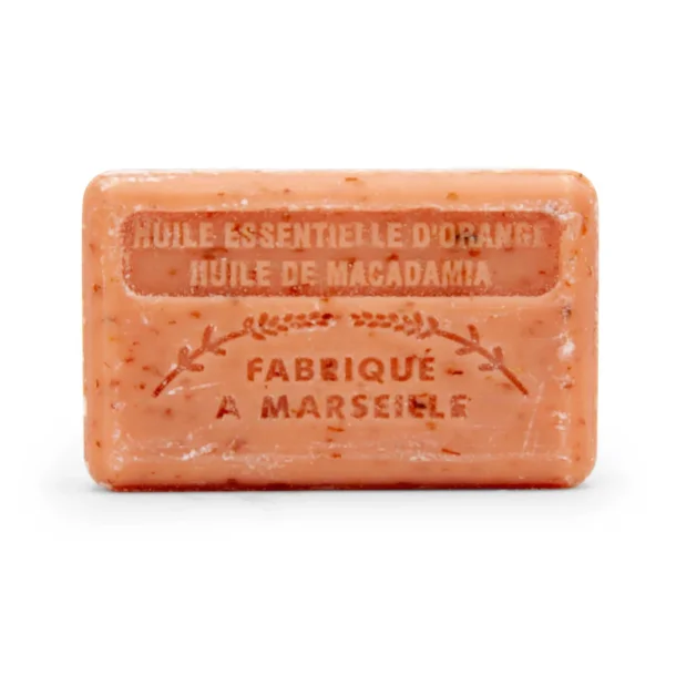 Savon Marseillaise - Fransk S�bebar H�nd/Krop - Tandem Orange &amp; Macadamia (125 g)