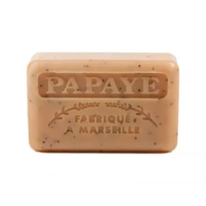 Savon Marseillaise - Fransk Sbebar Hnd/Krop - Papaya (125 g)